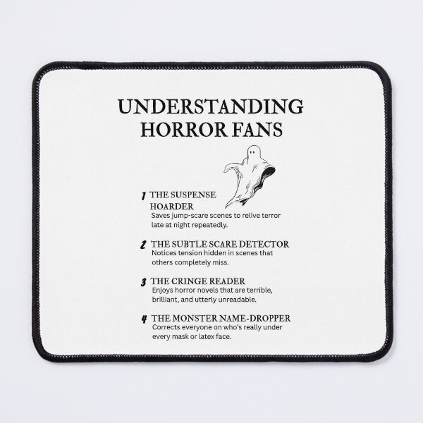 Item preview, Understanding Horror Fans – Humor Only True Fans Understand designed and sold by PsyFlow35.