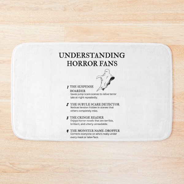 Item preview, Understanding Horror Fans – Humor Only True Fans Understand designed and sold by PsyFlow35.