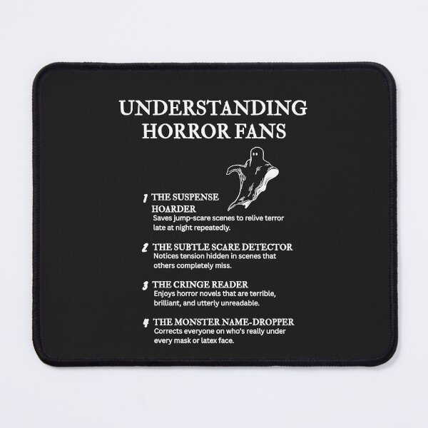 Item preview, Understanding Horror Fans – Humor Only True Fans Understand – Black designed and sold by PsyFlow35.