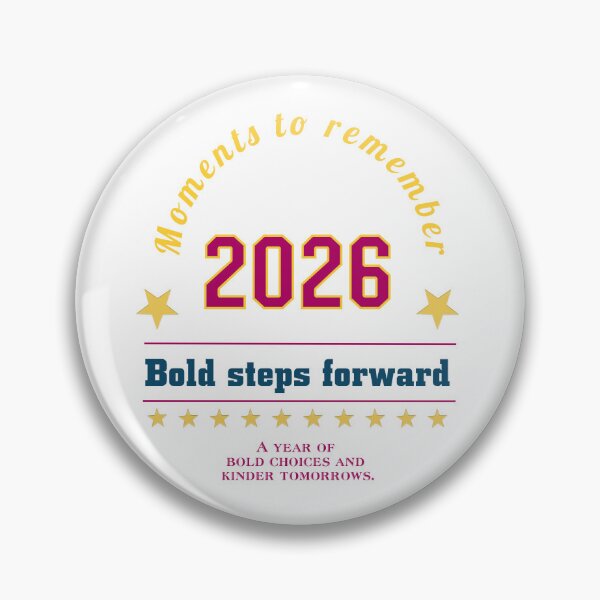 Item preview, 2026: A Year of Bold Choices and Kinder Tomorrows designed and sold by SugarCore.