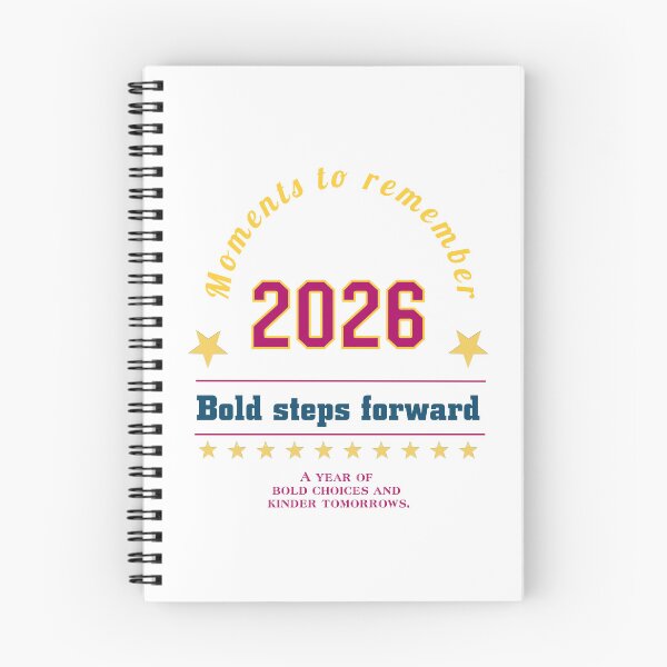 Item preview, 2026: A Year of Bold Choices and Kinder Tomorrows designed and sold by SugarCore.