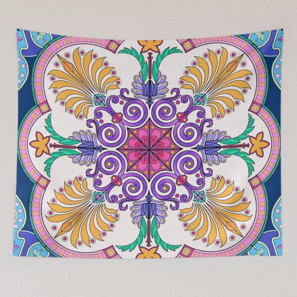 Item preview, Radiant Mandala Bloom designed and sold by HSE1.