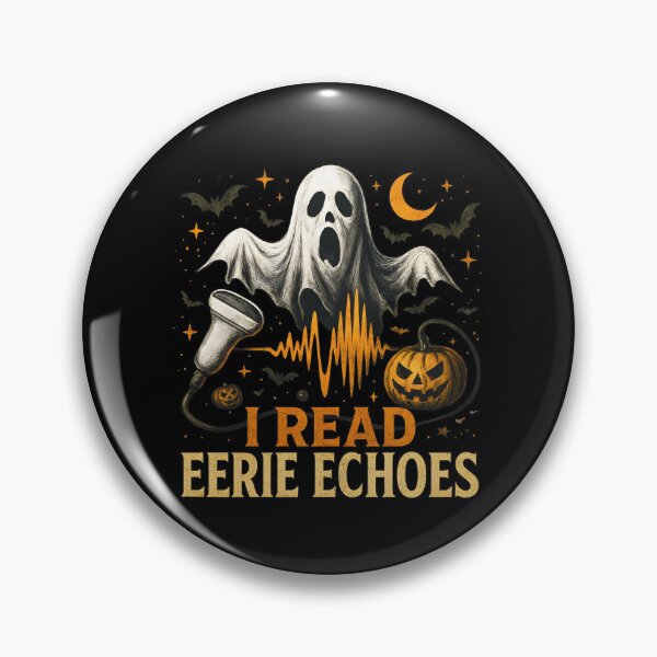 Item preview, I Read Eerie Echoes – Spooky Halloween Sonographer Design (3) designed and sold by InkoraLab.