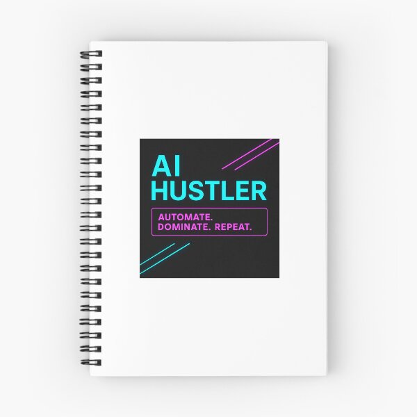 Item preview, AI Hustler — Automate. Dominate. Repeat. designed and sold by TipVault22 .