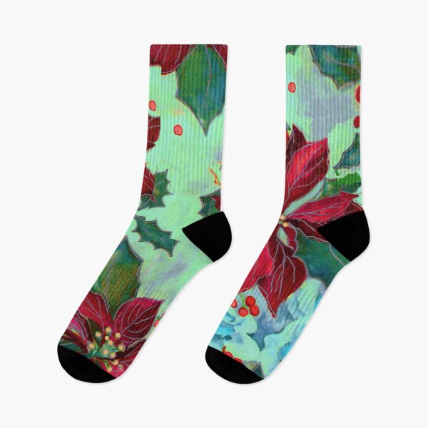 Item preview, Poinsettia Pattern designed and sold by cobblehill.