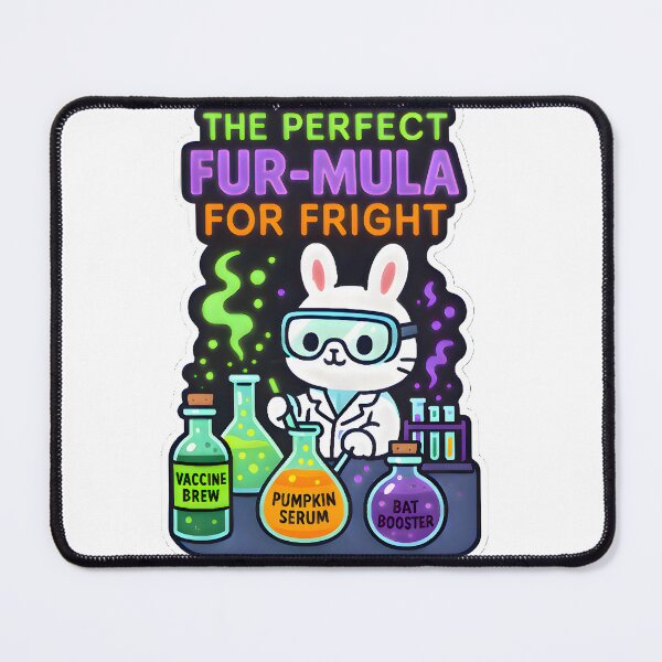 Item preview, The Perfect Fur-mula for Fright – Cute Veterinary Halloween Lab Design designed and sold by Bettybee00.