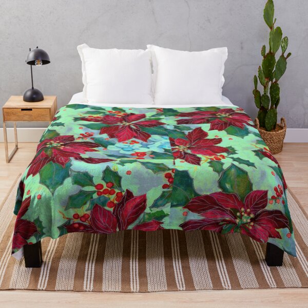 Item preview, Poinsettia Pattern designed and sold by cobblehill.