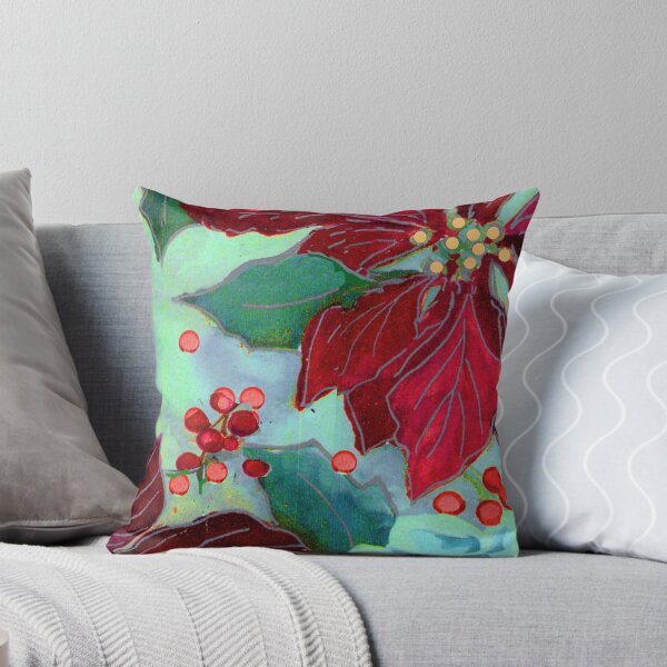 Item preview, Poinsettia Pattern designed and sold by cobblehill.