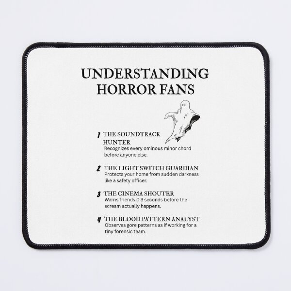 Item preview, Understanding Horror Fans – The Slasher & Scare Edition designed and sold by PsyFlow35.