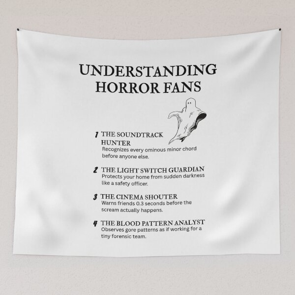 Item preview, Understanding Horror Fans – The Slasher & Scare Edition designed and sold by PsyFlow35.