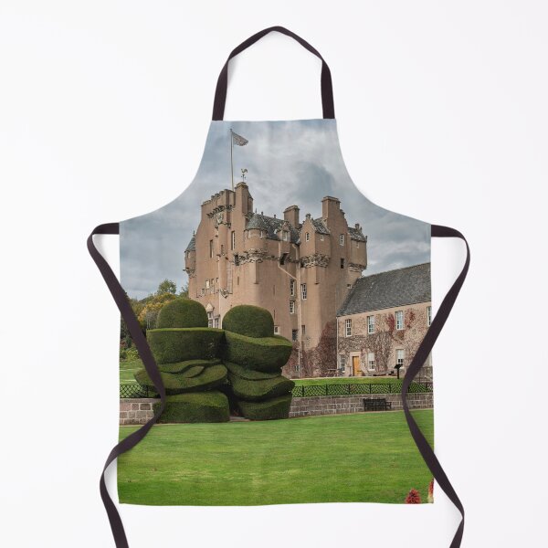 Item preview, Crathes Castle with Sculpted Topiary and Dramatic Skies designed and sold by David Patterson.
