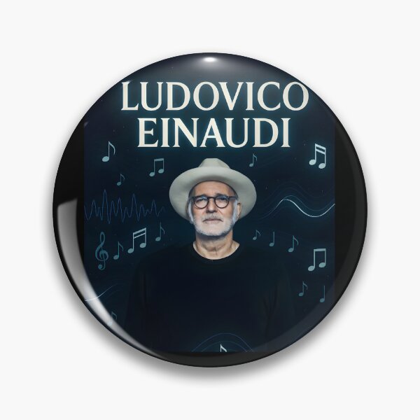 Item preview, Ludovico Einaudi Neon Music Portrait – Modern Piano Art Design designed and sold by DamianRoy88.