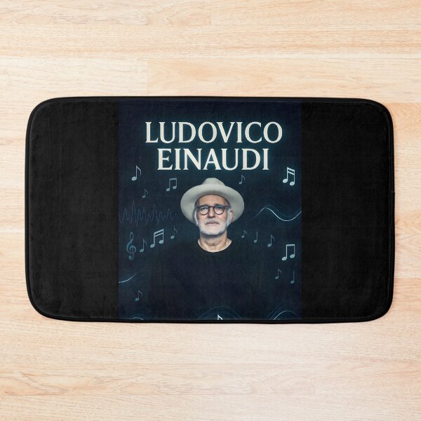 Item preview, Ludovico Einaudi Neon Music Portrait – Modern Piano Art Design designed and sold by DamianRoy88.