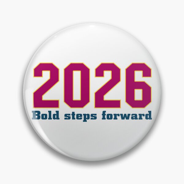 Item preview, 2026 Bold Steps Forward designed and sold by SugarCore.