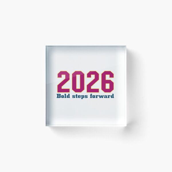 Item preview, 2026 Bold Steps Forward designed and sold by SugarCore.