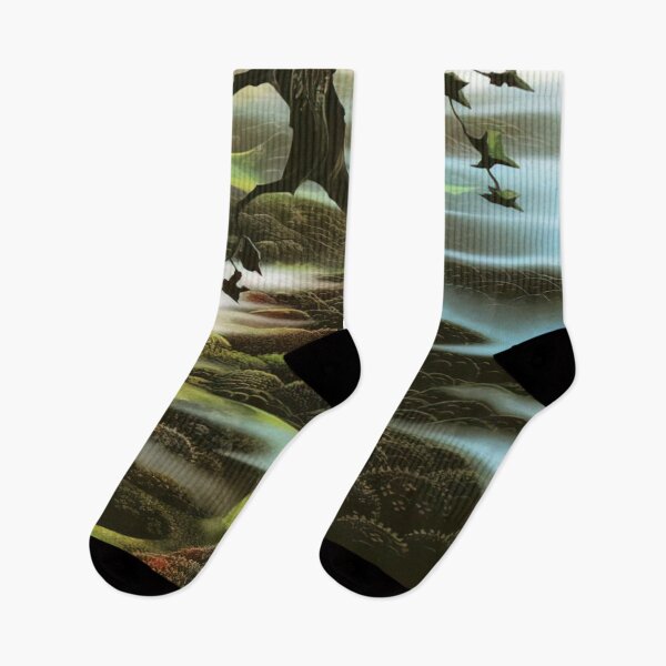 Item preview, Fog Laced Hills By Eyvind Earle designed and sold by Jemychte.