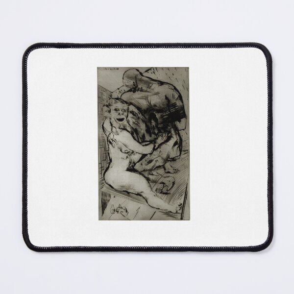 Item preview, Charcoal Embrace, Abstract Human Form Study designed and sold by meltenrevertv.