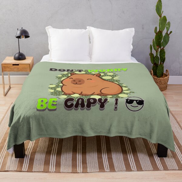 Item preview, Be Capy Sweet Capybara designed and sold by Golden_Glory_Design.