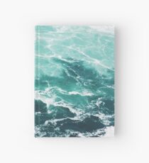 Blauer Ozean Sommer Strand Wellen Notizbuch