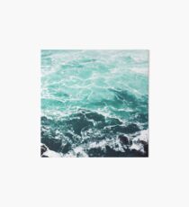 Blauer Ozean Sommer Strand Wellen Galeriedruck