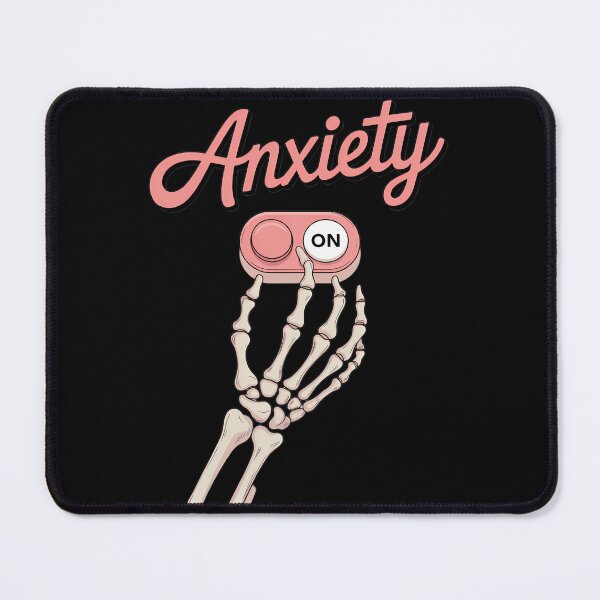 Item preview, Anxiety On Switch On Off Mental Health Awareness designed and sold by TrinaEspinoza.