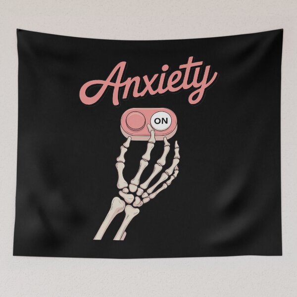 Item preview, Anxiety On Switch On Off Mental Health Awareness designed and sold by TrinaEspinoza.