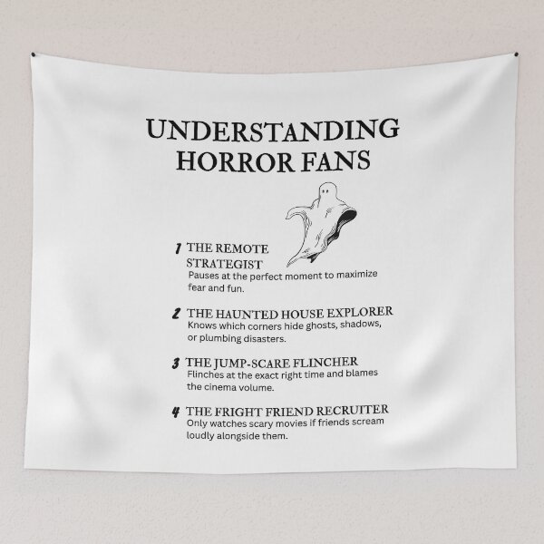 Item preview, Understanding Horror Fans – For Fans Who Love a Good Scream designed and sold by PsyFlow35.