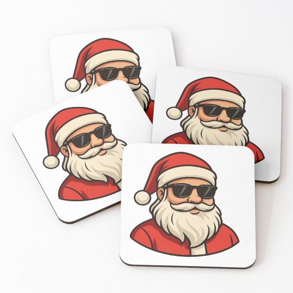 Item preview, Cool Santa Claus with Sunglasses – Funny Christmas Design designed and sold by AuuuStudio.