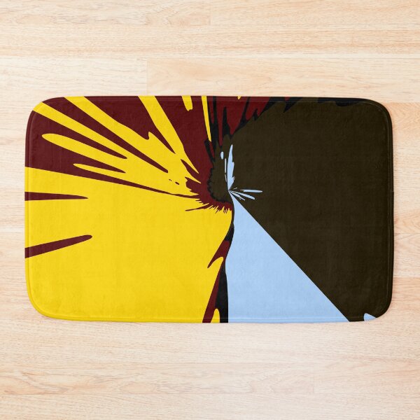 Item preview, Waterfall Impression Blue Yellow Brown Composition designed and sold by SpieklyArt.