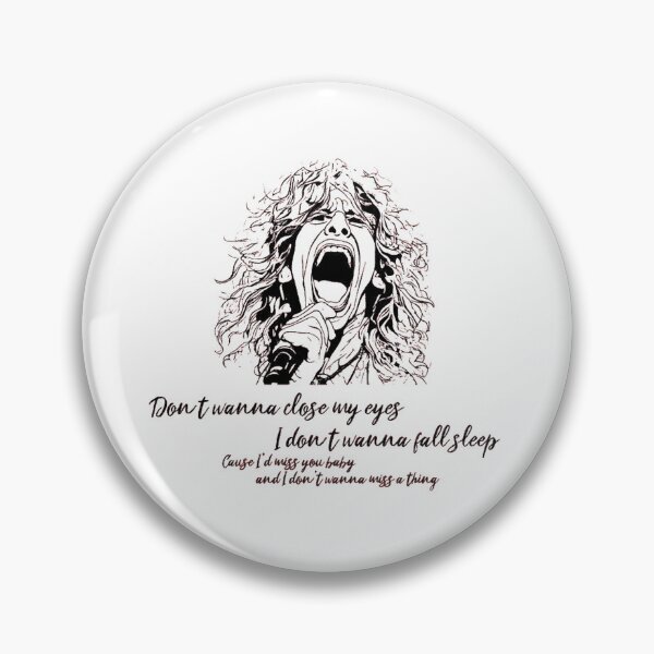 Item preview, Aerosmith - I Don't Wanna Miss a Thing  designed and sold by AiidonassArt.
