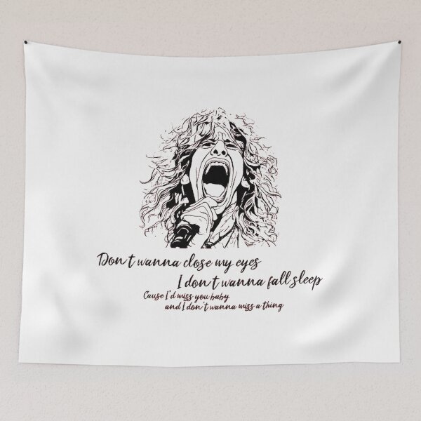 Item preview, Aerosmith - I Don't Wanna Miss a Thing  designed and sold by AiidonassArt.