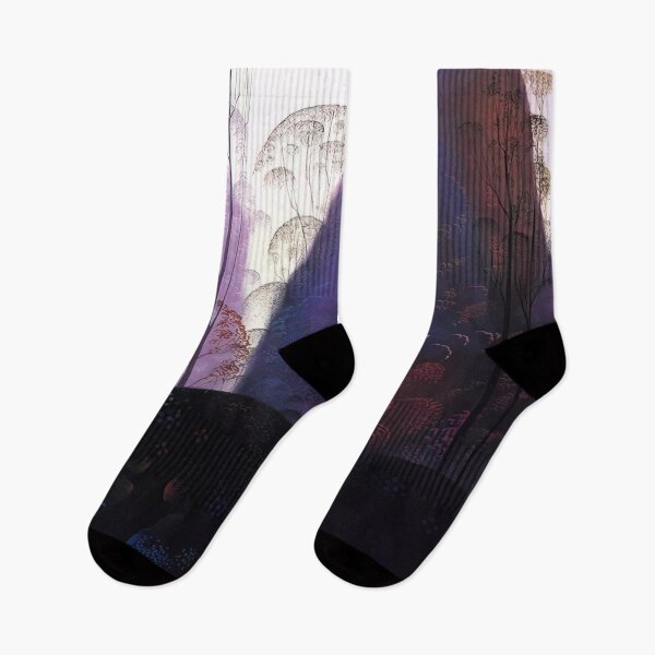 Item preview, Mauve Redand Purple By Eyvind Earle designed and sold by Jemychte.