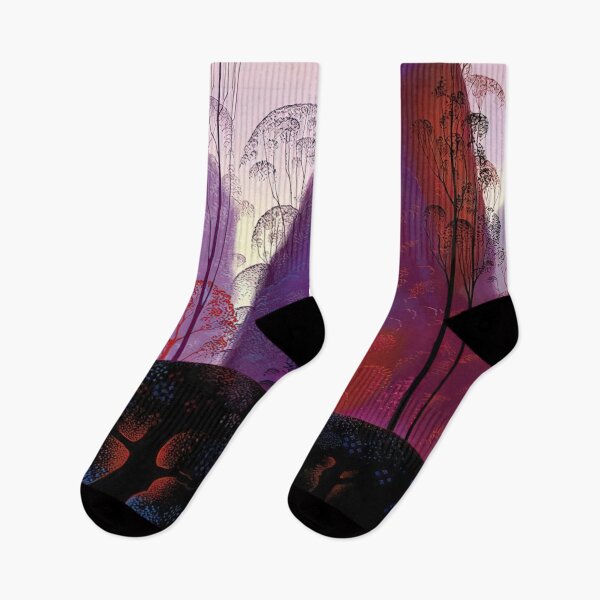 Item preview, Mauve, Red And Purple By Eyvind Earle designed and sold by Jemychte.