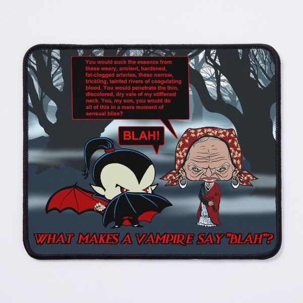Item preview, What Makes A Vampire Say "Blah"? designed and sold by 3-Beans-Art.