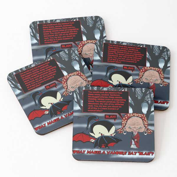 Item preview, What Makes A Vampire Say "Blah"? designed and sold by 3-Beans-Art.