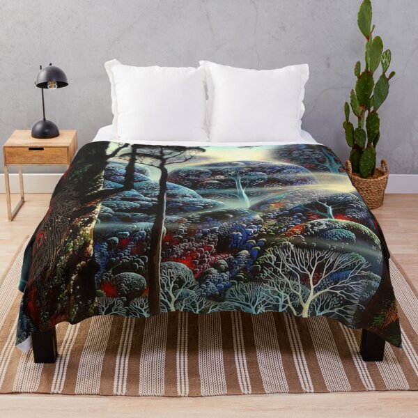 Item preview, Mist In The Dark Woods By Eyvind Earle designed and sold by Jemychte.