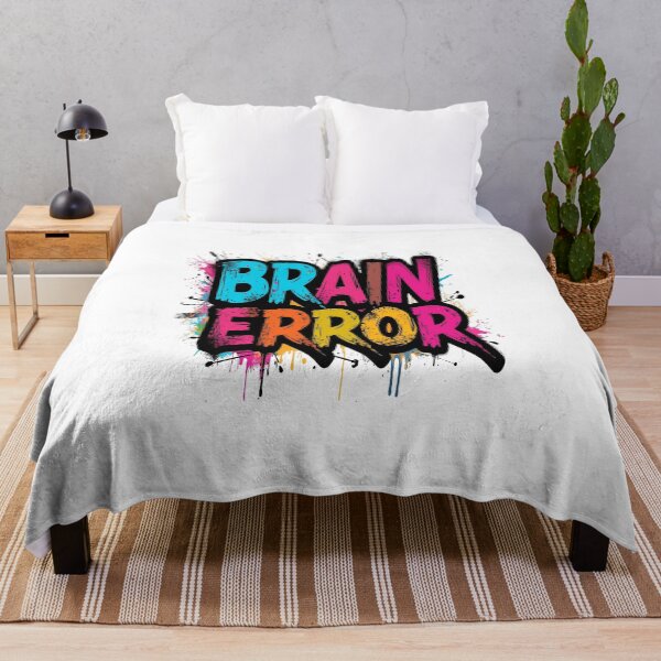 Item preview, Brain Error | Sarcastic Humor Design by Too Real Co designed and sold by TooRealCo.