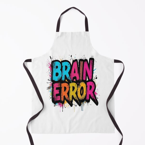 Item preview, Brain Error | Sarcastic Humor Design by Too Real Co designed and sold by TooRealCo.
