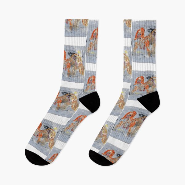 Item preview, Orange Duo, Dynamic Dance of Color and Form designed and sold by meltenrevertv.