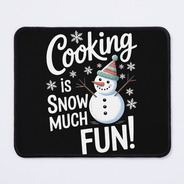 Item preview, Cooking is Snow Much Fun Funny Winter Lunch Lady Cefeteria designed and sold by TrinaEspinoza.