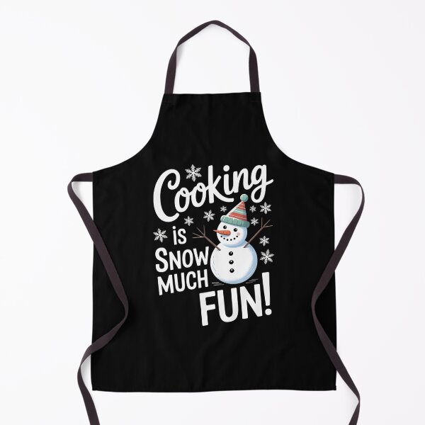 Item preview, Cooking is Snow Much Fun Funny Winter Lunch Lady Cefeteria designed and sold by TrinaEspinoza.