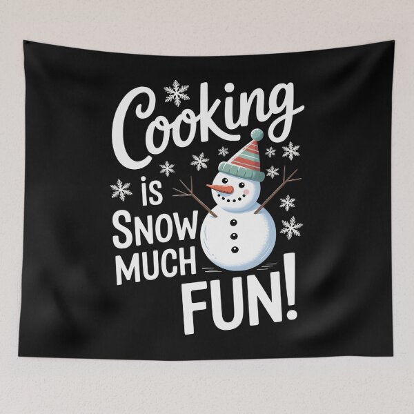 Item preview, Cooking is Snow Much Fun Funny Winter Lunch Lady Cefeteria designed and sold by TrinaEspinoza.