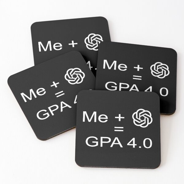 Item preview, Me + ChatGPT = GPA 4.0 designed and sold by Rashmi Shehara.
