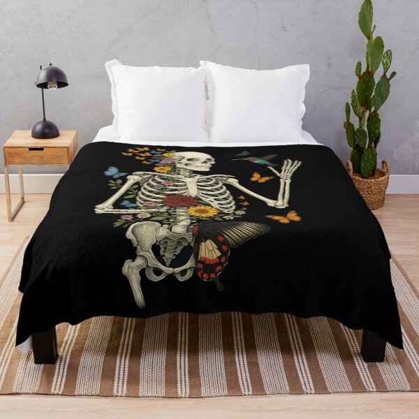 Item preview, Cool Skeleton Plant Nature Flower Halloween designed and sold by TrinaEspinoza.