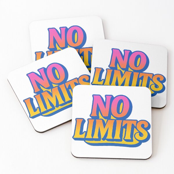 Item preview, No Limits Gradient Typography designed and sold by LenzDesign264.