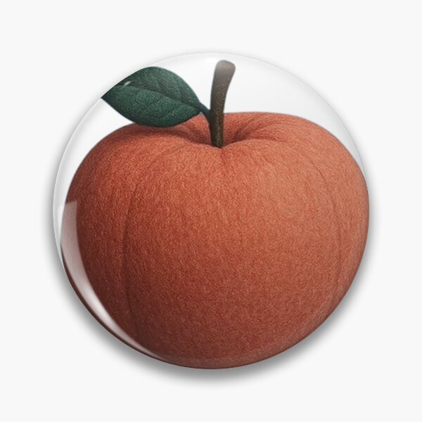 Item preview, “Soft Felt Apple Sticker” designed and sold by ARGO-AA.
