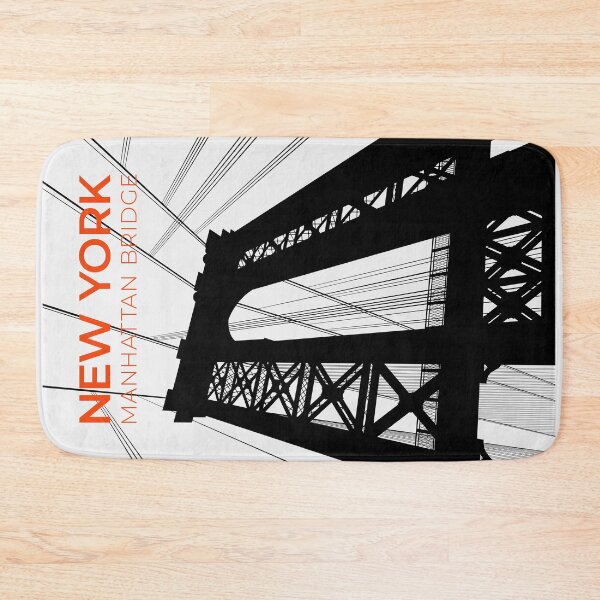 Item preview, New York Manhattan Bridge Architecture (Minimalist) designed and sold by Rapaz Designs.