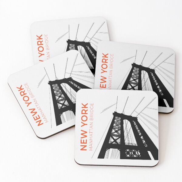Item preview, New York Manhattan Bridge Architecture (Minimalist) designed and sold by Rapaz Designs.