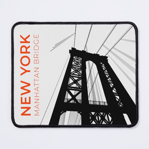 Artikelvorschau, New York Manhattan Bridge Architecture (Minimalist) entworfen und verkauft von Rapaz Designs.