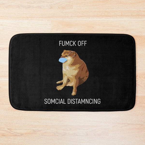Item preview, Cheems Social Distancing designed and sold by mengekon.
